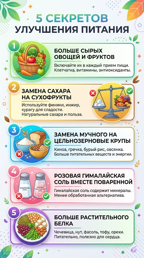 Основы правильного здорового питания