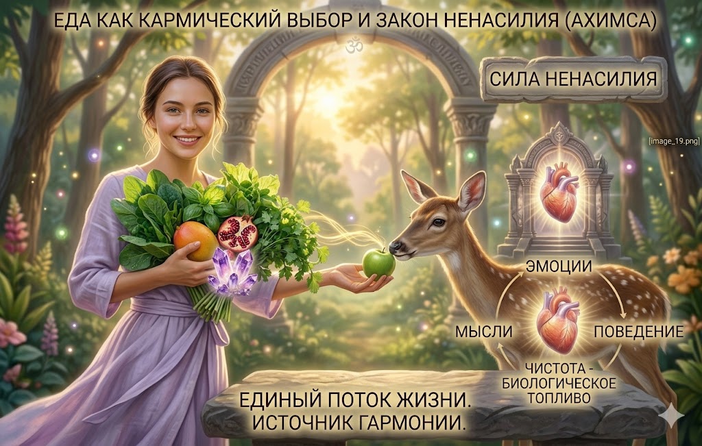 Питание и духовное развитие