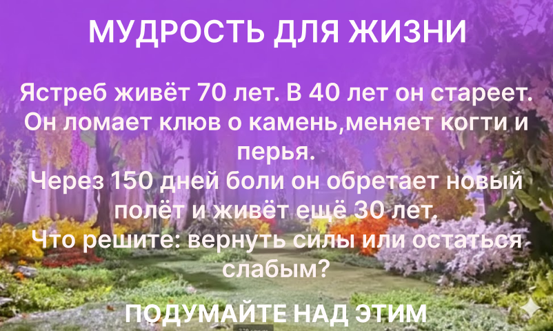 Омоложение организма человека